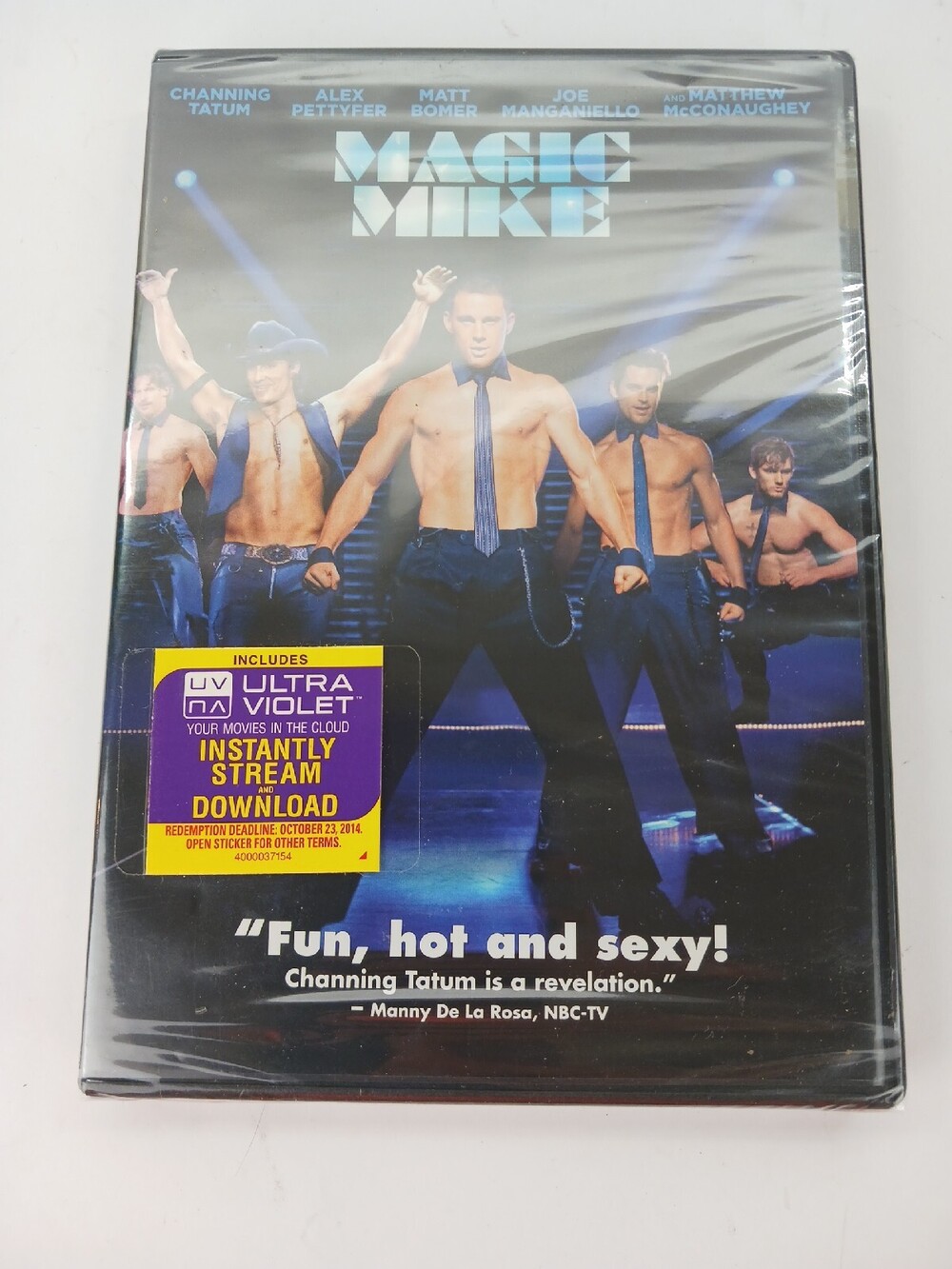 Magic Mike on DVD includes Ultra Violet / NEW channing Tatum Mathew McConaughey